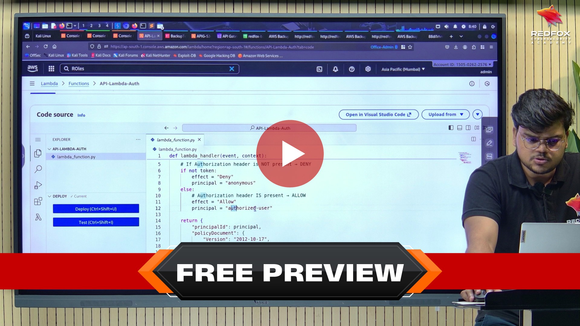 Hands-on AWS Security Training Preview 2