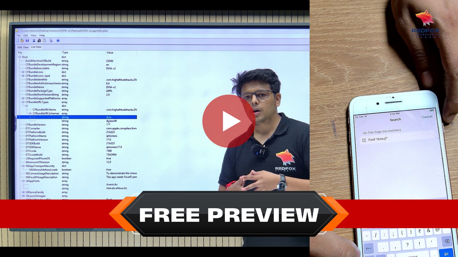 iOS Pentesting Course Preview 1